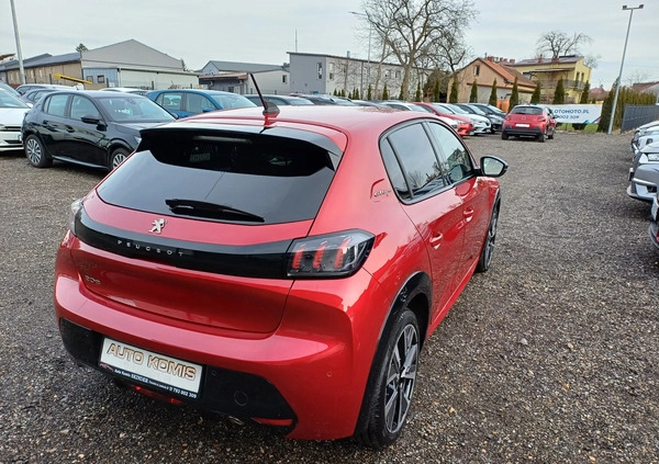 Peugeot 208 cena 66999 przebieg: 31000, rok produkcji 2020 z Ustroń małe 232